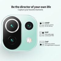 W magazynie wersja globalna Xiaomi 11 Lite 5G telefon komórkowy 8GB RAM 128GB ROM Snapdragon 780G Octa Core 90Hz 6.55 "wyświetlacz 64MP kamera 4